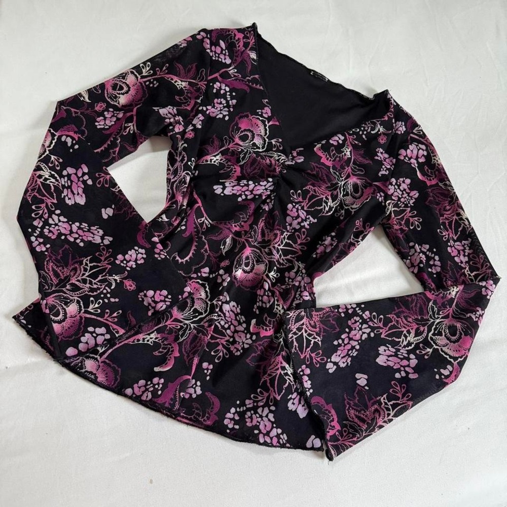 pink‎ floral fairy top